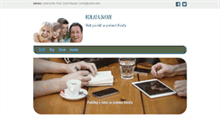 Desktop Screenshot of kolafa.name